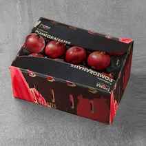 [석류생과고흥] [항공수입] 석류 달콤한 석류 생과 미국산 특사이즈, 1박스, 생 석류5kg (10~12과)