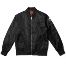 오슈 남성 커플 공용 블루종 이태원 패션 빈티지 패치 항공점퍼