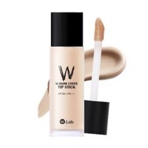 더블유랩 빅 봉 파운데이션 40ml, 21호 커버 라이트, 2개