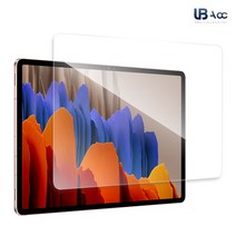 UBAcc 삼성 갤럭시 Tab S7+ 플러스 태블릿 전면 보호필름 2종 특가판매, 01. 전면 강화 보호필름 1매