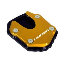 오토바이 발사이드 킥 스탠드 확장 패드새로운! 혼다 Forza 750 FORZA750 2020 오토바이 CNC 알루미늄 킥, 15 FORZA 750 GOLD