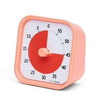 Time Timer 타임타이머 홈 MOD 60분 비주얼 타이머 에디션 코튼 볼 화이트, Dreamsicle Orange