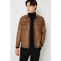 브렌우드 모다대구점 오일브러쉬 양가죽 자켓 BRUDW22451BRX