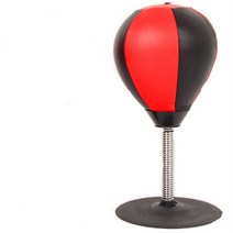 탭볼 텝볼 동체시력 잽볼 샌드백 민첩성 순발력 향상 데스크 복싱 펀칭 가방 스피드 볼 PU 펀치 훈, 01 1p lk red olor