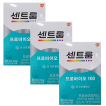 센트룸 포커스 신바이오틱스 100 유산균, 60정, 3개