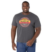 Hurley 라벨 반팔 티셔츠