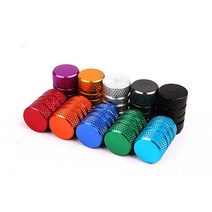 (차데코) 현대 기아 쌍용 르노 자동차 타이어 휠 마개 에어 밸브캡 보호캡 커버 튜닝 악세사리 용품, 타이어 에어 밸브캡 보호캡 커버, 02_원형 벨브캡 _블루