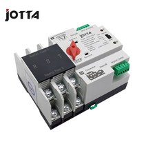 자동 절체기 전원 스위치 캠핑카 시스템 듀얼 카라반 Jotta W2R-2P/3P/4P 16A 32A 63A 80A 100A 125A 220V, 03 4P_04 80A