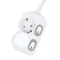 세계엔터 절전 멀티탭 2구 SG-202 + 안전캡, 2.5m, 1세트