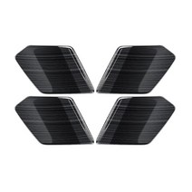 4개/대 스테인레스 스틸 안티 스크래치 보호 커버 자동차 인테리어 도어 핸들 액세서리 BMW X5 X6 X7 G05 G, 01 육군 녹색