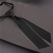 페이크 카라 넥 케이프 레이스 간단한 슬림 목 타이 남성과 여성 비즈니스 드레스 대학