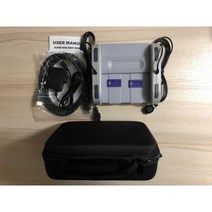 미니 HD TV 비디오 게임 콘솔 휴대용 레트로 가족 SNES 게임용 821 클래식 내장 듀얼 패드 PAL & NTSC, HD-821-with bag