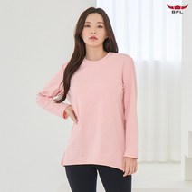 이너핏웨어 BFL 여성 등산 요가 필라테스 운동 스포츠 티셔츠 모션 라운드 긴팔티 B23RTS-507W 2매