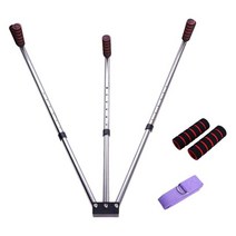 발레봉 댄스 발레용 바 다리 들것 운동 장치 다리 분할, 6홀