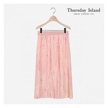 [써스데이아일랜드][Thursday Island] 여성 물나염 플리츠 스커트(T214MSK234W) 396591