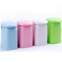 자취생생활품 거꾸로 건조대 양치컵 사회초년생 칫솔정리 욕실용품 리빙, 화이트