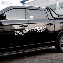 [JS AUTOMOTIVE] G4 G9 올뉴 더뉴렉스턴 스포츠 칸 튜닝 랩핑 오프로드 데칼 스티커 도어 트렁크 본넷 인테리어 용품, D타입-대