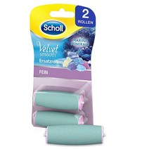 [정품] Scholl Velvet Smooth Pedi 리필 부드러운 굵은, Fine