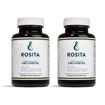 로지타 노르웨이 대구간유 대구간기름 90캡슐 Rosita, 90캡슐 X2