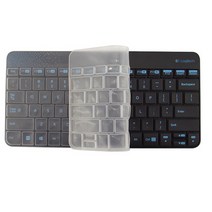 Logitech MK240 K240 MK245 나노 데스크탑 무선 키보드 보호 필름 액세서리 범프 커버 전체 커버 패드 방수 먼지 커버, 컬러레터핑크
