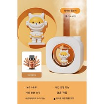 Abasha 가습기 홈 음소거 침실 소규모 사무실 데스크탑 기숙사 학생 휴대용 미니 충전식 USB 야간 조명 에어 아로마 디퓨저 에어컨 큰 스프레이 생일 선물 소녀, 화이트+샌달우드충전식및플러그인이중사용감압