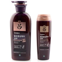 려 헤어용품 자양 샴푸세트 중건성두피 400ml+180ml, 단일 수량