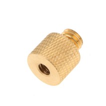 DSLR 3/8인치 1/4인치 연결 변환 나사 황동 레듀샤 아답터, A354