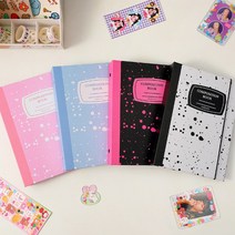 콜북 포카대지 셀프포토북 엽서바인더 포카 포토앨범 세븐틴 포토카드 2단 콜렉트북 6공 바인더 폴라로이드 앨범 티켓북, 10개, 쿠키앤크림