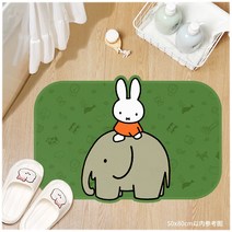 귀여운 미피 miffy 러그 발매트 미끄럼방지 층간소음방지