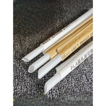 실리콘 빨대 친화적 일회용 대형 환경 두꺼운 밀크티, 고온 내성 크래프트 지 23 x 1.2 대형 튜브 10