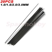 단단한 탄소 섬유 막대 보강로드 1MM 1.5MM 2MM 3MM 0.5 m DIY RC 비행기용 고강도 경량 RC부품 호환, 4.0MM 0.5m 10PCS