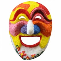 [국산] 얼쑤탈 종이탈 전통탈 볼클레이세트(양반탈 부네탈 각시탈 이매탈 목중탈 봉산탈 대감탈 장군탈 정양반탈 호랑이탈 토끼탈 돼지탈 금도깨비탈), 양반탈