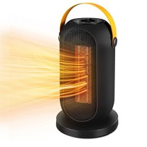 NEW 휴대용 미니 PTC 고속 난방 소형 히터 팬 1200W 3 가지 모드 전기 공간 안전하고 조용한, 01 EU