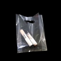 테이크아웃봉투 질긴 PE 테이크아웃 비닐쇼핑백 27X40cm 폭16cm 300매 비닐가방, 1개