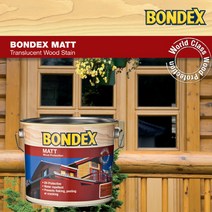 본덱스 오일스테인 2.5L - 방부 방충용 도료, 900투명