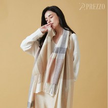 프레조 PREZZO 캐시미어 100% 프리미엄 머플러 RAFFINE