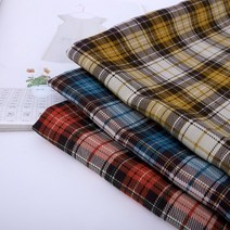 짱패브릭 폴리 체크 3color, 블루
