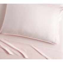 205826 포터리반 키즈 Pottery Barn Kids오가닉 슈퍼 소프트 매트리스커버_SS(핑크)