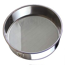 Flour Sifter for Baking - Flour Sieve Fine Mesh (6 Inch 60 Mesh) - Premium Rustproof Stainless Steel