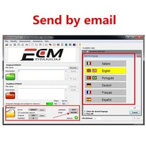 2022 핫 ecm 티타늄 1.61 26000 + 드라이버 ecm 18259+ ecu 도구용 드라이버 링크 또는 cd 또는 usb windows 7810 보내기, 이메일로 보내기, 다국어