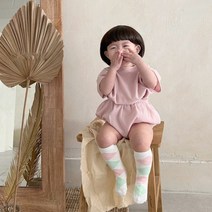 엄마랑커플룩 데일리 플리츠 냉장고 베베세트 여름아기옷