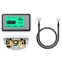 TF03K DC 8-120V 100/350/500A 배터리 용량 테스터 전압 전류 디스플레이 쿨롱 카운터 미터 전기 자동차, 02 8-120V 350A(0-500A)
