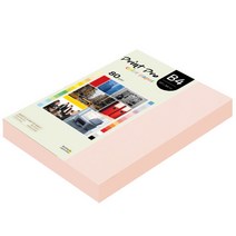 종이문화 프린트프로 칼라복사지 B4 80g No.22 라이트핑크 340매