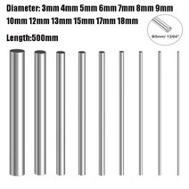 다웰 바 평행 핀 티타늄 막대 원형 막대 직경, 13x500mm