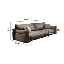 넓은쇼파 디자인이태리 고급쇼파 통가죽소파, 15일, 5.E 2800