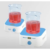 디지털 소형 자력 교반기 Magnetic Stirrer MS-12D 120x120mm