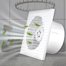 열회수환기장치 태양열 12V 자동배기팬 가정용 화장실, 원형 8인치 +12V17W 보드
