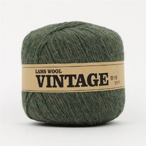 [슬로우플로우] 램스울 빈티지 75g 보카시 컬러 고급 lambs wool, 11 그린티