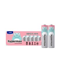 크린랩 하이퍼맥스 캐릭터건전지 AAA 10알, 개구리