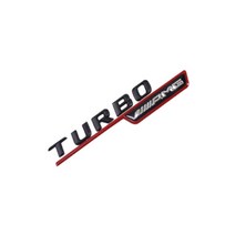 벤츠 BENZ 레터링 엠블럼 이니셜 바이터보 V8 V12 TURBO 4MATIC, TURBO AMG(레드 L), 2015년형 바이터보